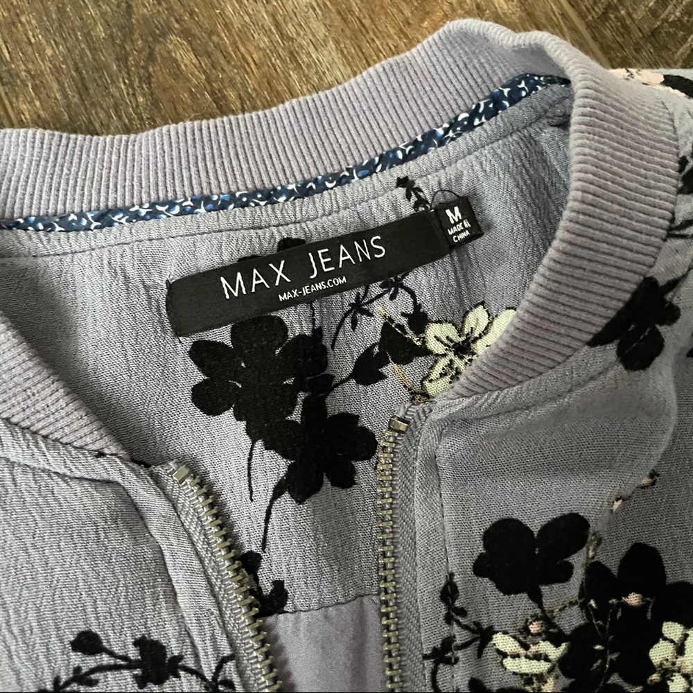Max Jeans Bomber Jacket - Picture 3 of 3